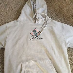 Odd Future Embroidered Sketch Grey Hoodie